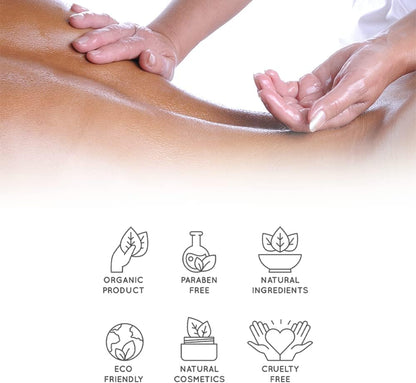 Huile De Massage Professionnelle Pour Le Corps + Distributeur GRATUIT. Format Économique. LE MASSAGE QUE VOUS ATTENDIEZ. Huile Ayurveda. Aromatherapy. SPA. Huile De Massage - 1000 Ml 1 L