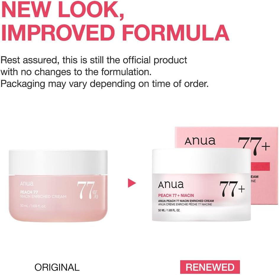 Peach 77% Niacin Enriched Cream (50 Ml)