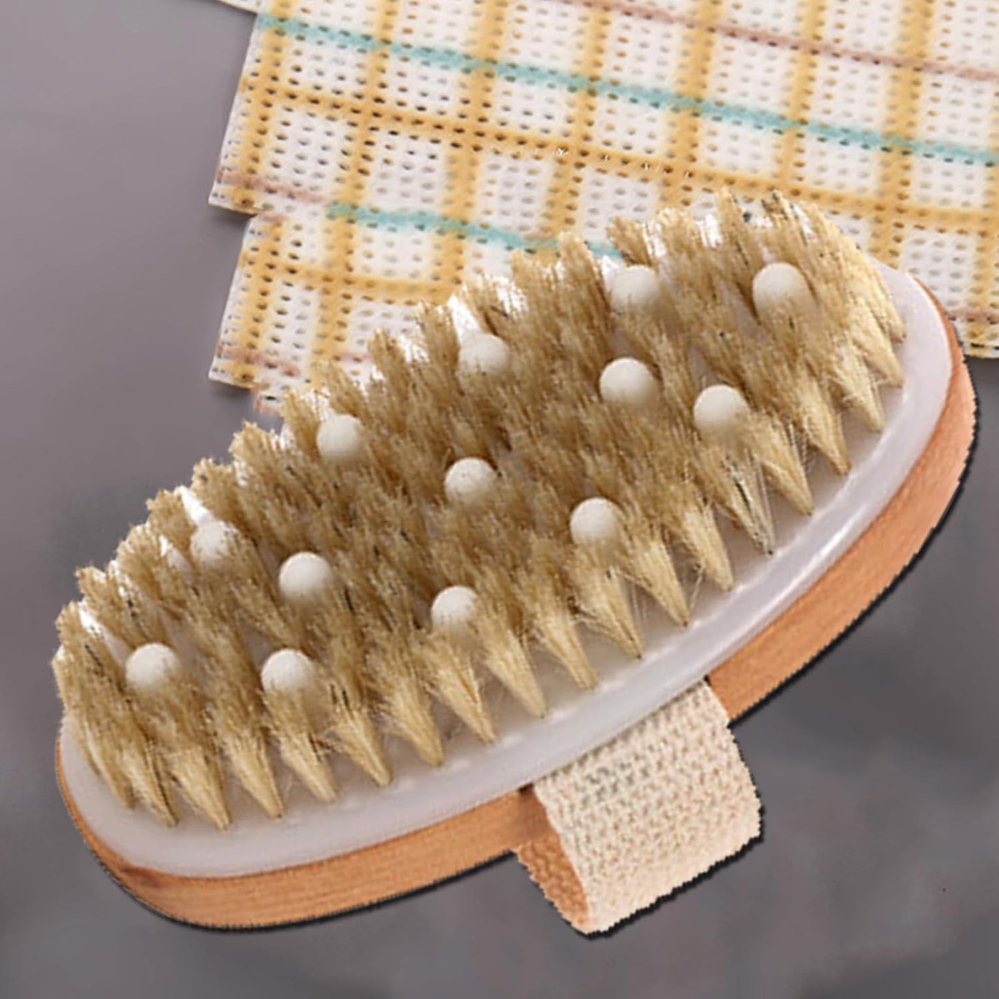 Brosse Massage À Sec,Brosse Exfoliante,Bain Brosse Corps,Brosse Masseuse Corps,Doux Brosse Massage Crops,Brosse Pour Le Corps,Brosse À Sec Corps,Rend La Peau Lisse Et Propre 1PC