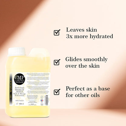 Huile De Massage Professionnelle Pour Le Corps + Distributeur GRATUIT. Format Économique. LE MASSAGE QUE VOUS ATTENDIEZ. Huile Ayurveda. Aromatherapy. SPA. Huile De Massage - 1000 Ml 1 L